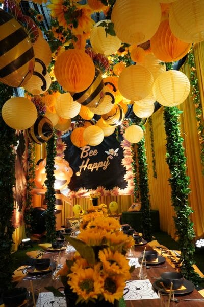 Bumble Bee Party Theme Hire | Feel Good Events Melbourne