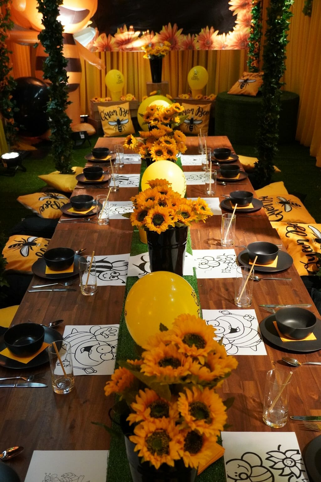 Bumble Bee Party Theme Hire | Feel Good Events Melbourne