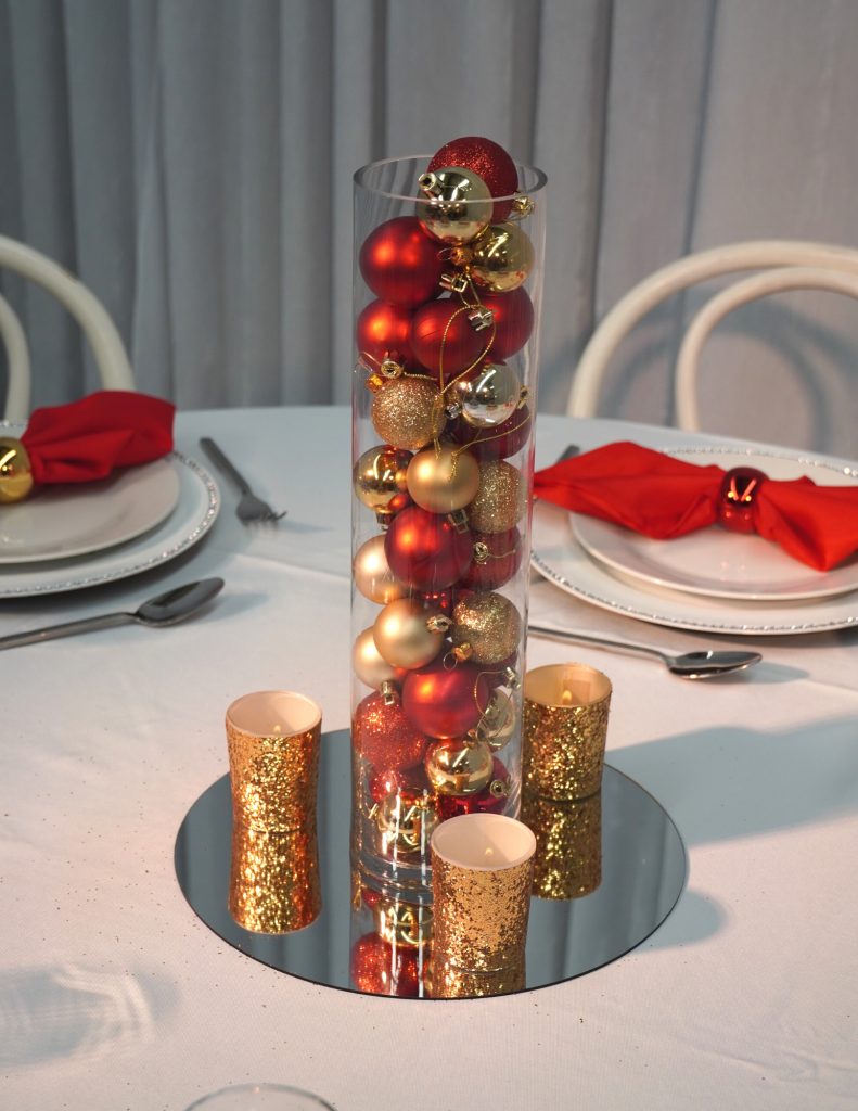 Christmas Centrepiece - Baubles | Feel Good Events