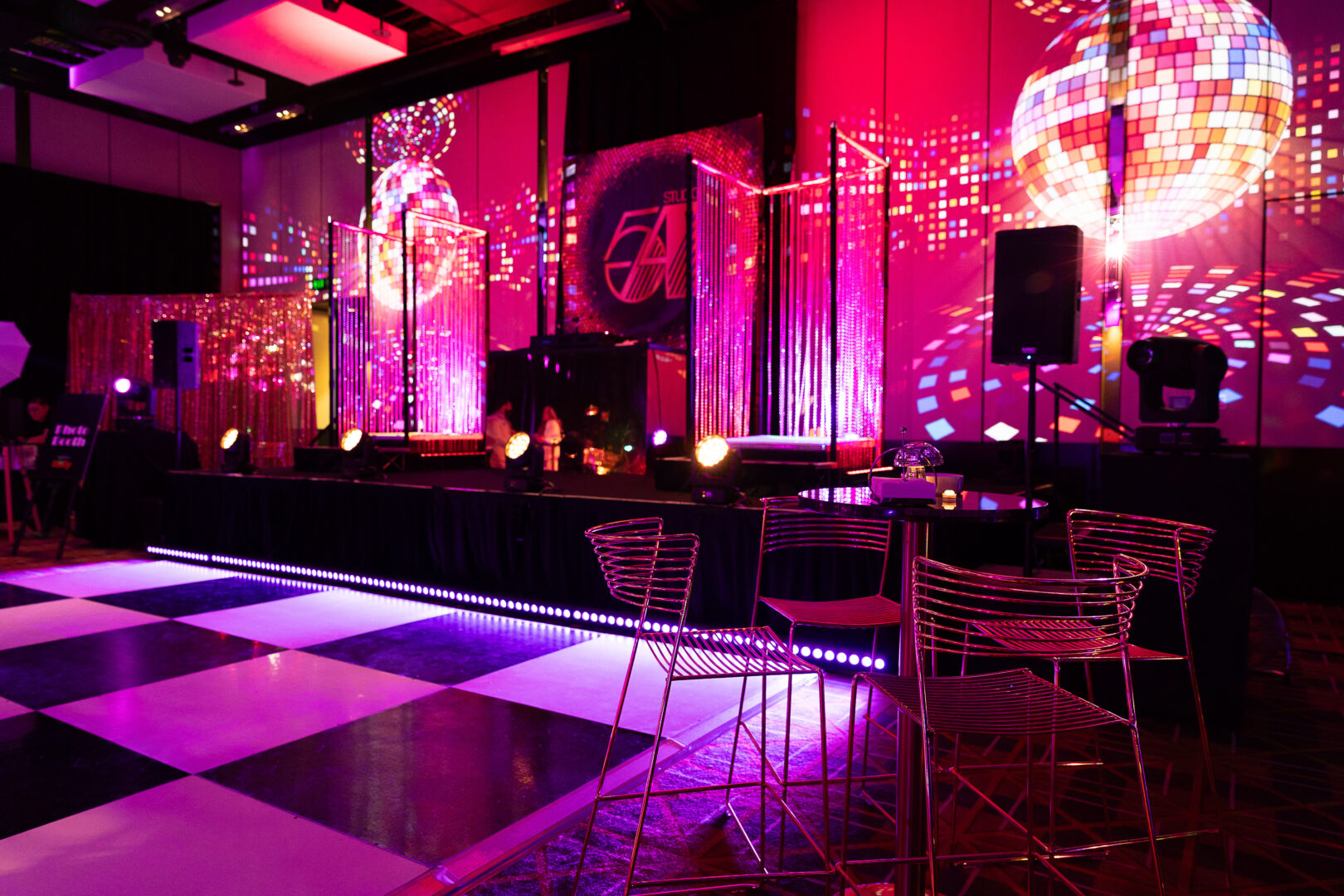 Studio 54 Event - White Space Corporate event