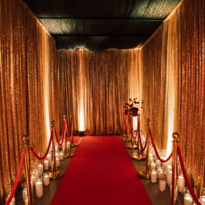 Drape Hire Specialty Drape Gold Sequin Drape Curtains & Drape